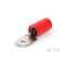 Te Connectivity Ring Terminal, #10 Stud Size, 42.4 mm², Nylon Insulated, Red 328655 - alternate 1